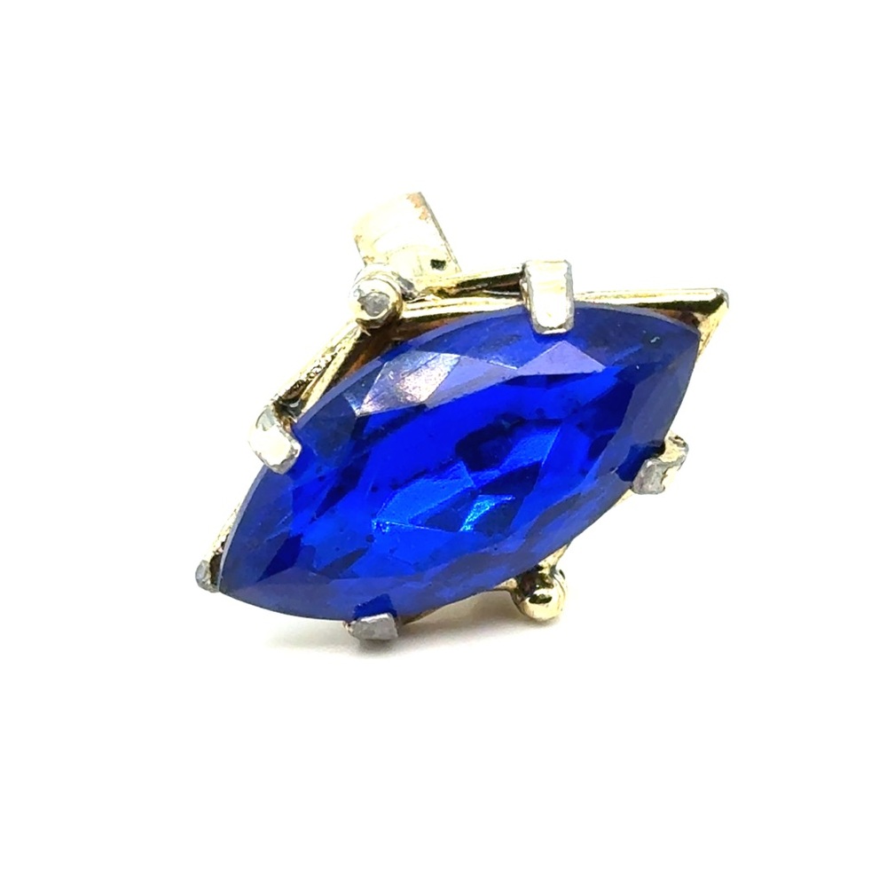 Royal‎ Blue Marquise Crystal Statement Ring